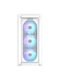 Case, ASUS, A23 PLUS, MidiTower, Case product features Transparent panel, MicroATX, MiniITX, Colour White, A23PLUSTG/ARGBWHITE