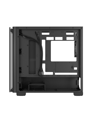 Case, ASUS, A23 PLUS, MidiTower, Case product features Transparent panel, MicroATX, MiniITX, Colour Black, A23PLUSTG/ARGBBLACK