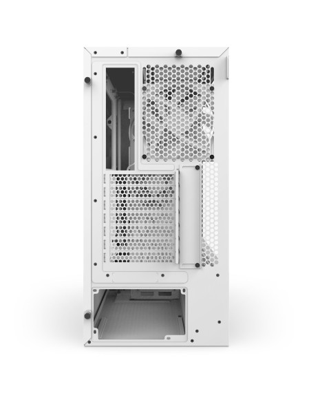 Case, NZXT, H5 Flow, MidiTower, Case product features Transparent panel, Not included, ATX, EATX, MicroATX, MiniITX, Colour Whi