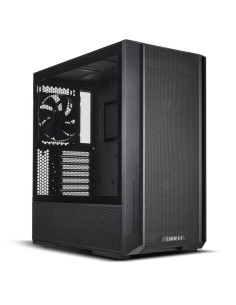 Case, LIAN LI, LANCOOL 216X BLACK, MidiTower, Case product features Transparent panel, ATX, EATX, MicroATX, MiniITX, Colour Bla