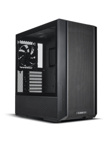 Case, LIAN LI, LANCOOL 216X BLACK, MidiTower, Case product features Transparent panel, ATX, EATX, MicroATX, MiniITX, Colour Bla