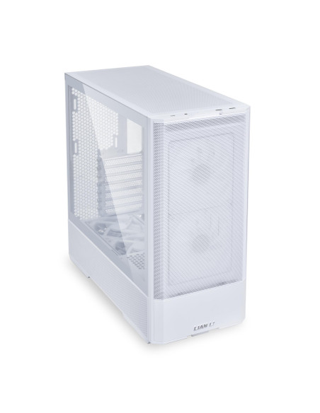 Case, LIAN LI, LANCOOL 207, MidiTower, Case product features Transparent panel, Not included, ATX, MicroATX, MiniITX, Colour Wh
