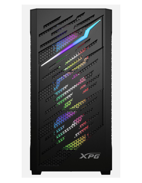 Case, ADATA, STARKER AIR BTF, MidiTower, ATX, EATX, MicroATX, MiniITX, Colour Black, STARKERAIRBTFMTA-BKCWW