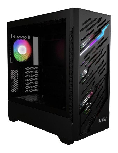 Case, ADATA, STARKER AIR BTF, MidiTower, ATX, EATX, MicroATX, MiniITX, Colour Black, STARKERAIRBTFMTA-BKCWW