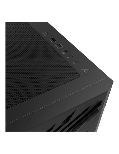 Case, ADATA, STARKER AIR BTF, MidiTower, ATX, EATX, MicroATX, MiniITX, Colour Black, STARKERAIRBTFMTA-BKCWW