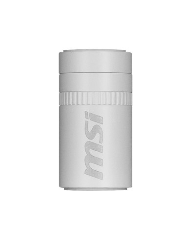 Case, MSI, MidiTower, Case product features Transparent panel, Not included, MicroATX, Colour White, MAGPANOM100RPZWHITE