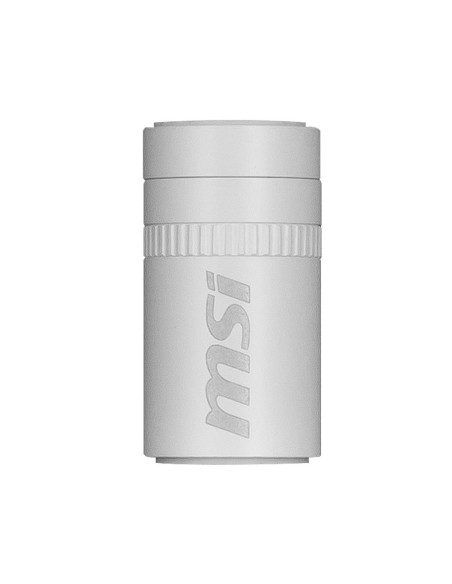 Case, MSI, MidiTower, Case product features Transparent panel, Not included, MicroATX, Colour White, MAGPANOM100RPZWHITE