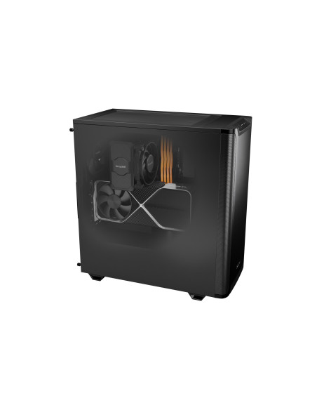 Case, BE QUIET, PURE BASE 501, MidiTower, ATX, MicroATX, MiniITX, Colour Black, BG073