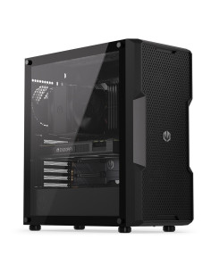 Case, ENDORFY, Regnum 400 Air, MidiTower, Case product features Transparent panel, Not included, ATX, MicroATX, MiniITX, Colour