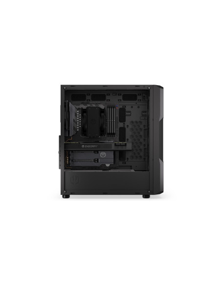 Case, ENDORFY, Regnum 400 Air, MidiTower, Case product features Transparent panel, Not included, ATX, MicroATX, MiniITX, Colour