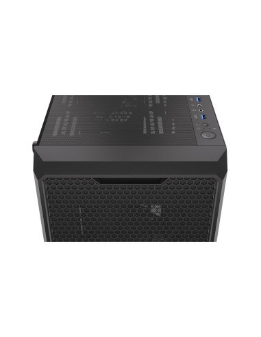 Case, ENDORFY, Regnum 400 Air, MidiTower, Case product features Transparent panel, Not included, ATX, MicroATX, MiniITX, Colour