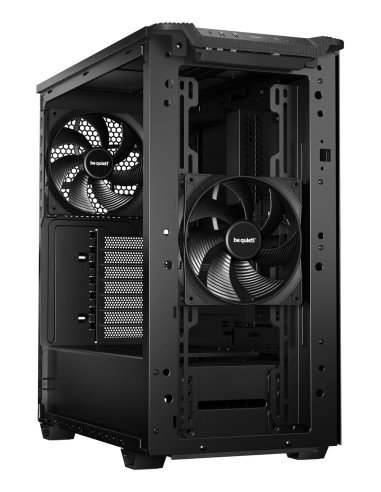 Case, BE QUIET, PURE BASE 501, MidiTower, Not included, ATX, MicroATX, MiniITX, Colour Black, BG074