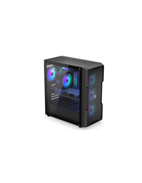 Case, ENDORFY, Regnum 400 ARGB, MidiTower, Case product features Transparent panel, Not included, ATX, MicroATX, MiniITX, Colou