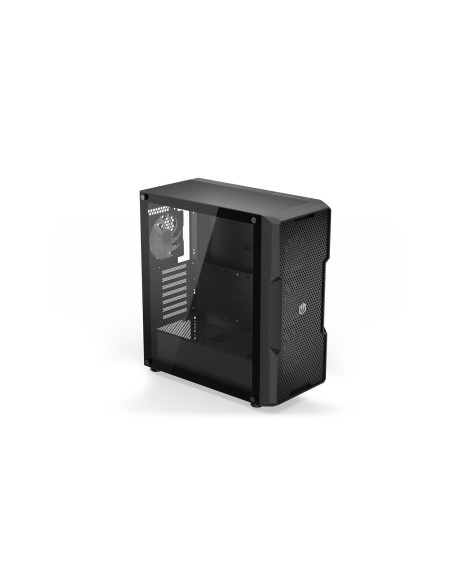 Case, ENDORFY, Regnum 400 ARGB, MidiTower, Case product features Transparent panel, Not included, ATX, MicroATX, MiniITX, Colou
