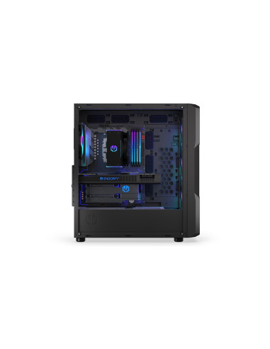 Case, ENDORFY, Regnum 400 ARGB, MidiTower, Case product features Transparent panel, Not included, ATX, MicroATX, MiniITX, Colou