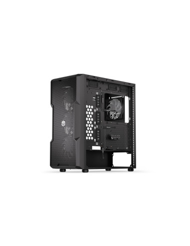 Case, ENDORFY, Regnum 400 ARGB, MidiTower, Case product features Transparent panel, Not included, ATX, MicroATX, MiniITX, Colou
