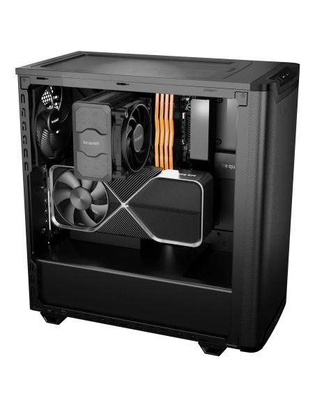 Case, BE QUIET, PURE BASE 501, MidiTower, Not included, ATX, MicroATX, MiniITX, Colour Black, BGW74