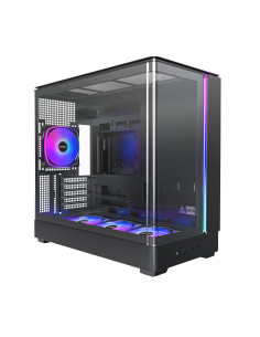 Case, MONTECH, micro ATX/Mini-ITX, Black, Midi Tower, PC, KING 15 PRO, KING15PRO(B)