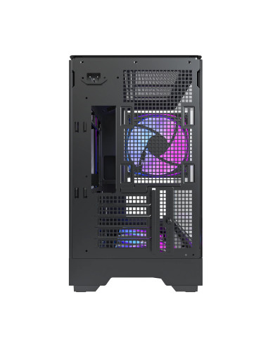 Case, MONTECH, micro ATX/Mini-ITX, Black, Midi Tower, PC, KING 15 PRO, KING15PRO(B)