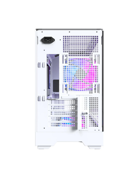 Case, MONTECH, micro ATX/Mini-ITX, White, Midi Tower, PC, KING 15 PRO, KING15PRO(W)