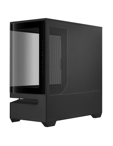 Case, ASUS, micro ATX/Mini-ITX, Black, Midi Tower, PC, Prime AP202 ARGB, PRIMEAP202TG