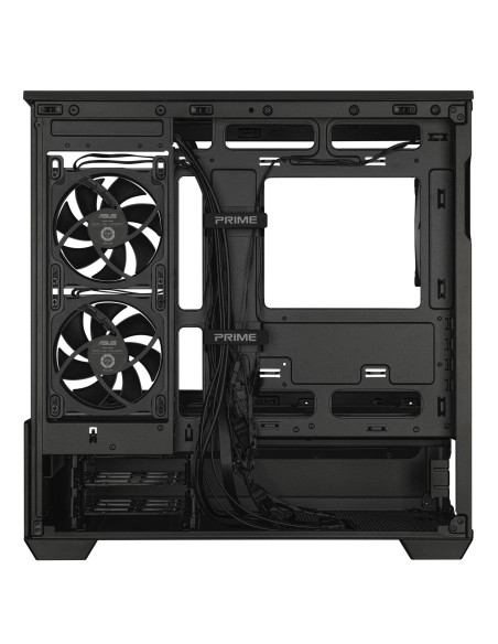 Case, ASUS, micro ATX/Mini-ITX, Black, Midi Tower, PC, Prime AP202 ARGB, PRIMEAP202TG