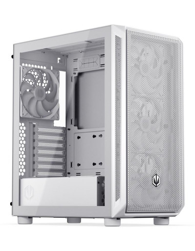 Case, ENDORFY, ATX/micro ATX/Mini-ITX, White, Midi Tower, PC, EY2A018