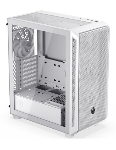 Case, ENDORFY, ATX/micro ATX/Mini-ITX, White, Midi Tower, PC, EY2A018