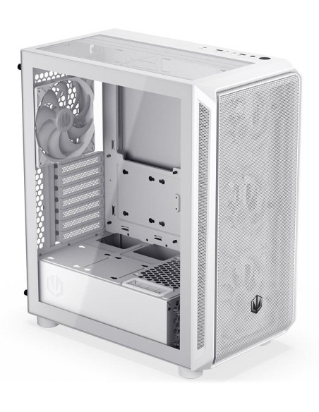 Case, ENDORFY, ATX/micro ATX/Mini-ITX, White, Midi Tower, PC, EY2A018