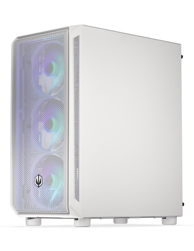 Case, ENDORFY, ATX/micro ATX/Mini-ITX, White, Midi Tower, PC, EY2A018