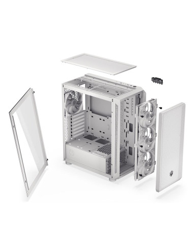 Case, ENDORFY, ATX/micro ATX/Mini-ITX, White, Midi Tower, PC, EY2A018