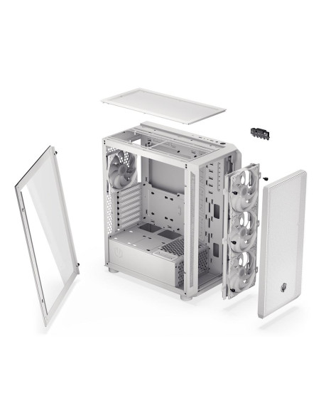 Case, ENDORFY, ATX/micro ATX/Mini-ITX, White, Midi Tower, PC, EY2A018