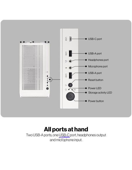 Case, ENDORFY, ATX/micro ATX/Mini-ITX, White, Midi Tower, PC, EY2A018