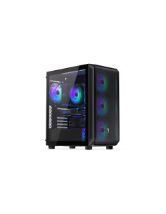 Case, ENDORFY, Arx 500 ARGB, MidiTower, Case product features Transparent panel, Not included, ATX, MicroATX, MiniITX, Colour B
