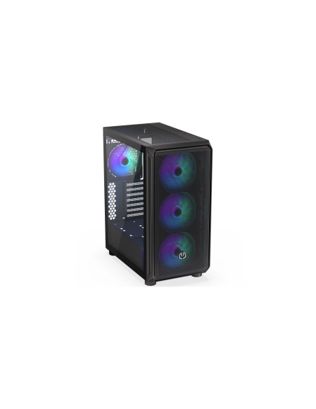 Case, ENDORFY, Arx 500 ARGB, MidiTower, Case product features Transparent panel, Not included, ATX, MicroATX, MiniITX, Colour B