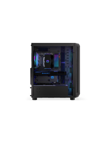 Case, ENDORFY, Arx 500 ARGB, MidiTower, Case product features Transparent panel, Not included, ATX, MicroATX, MiniITX, Colour B