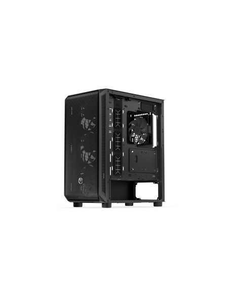 Case, ENDORFY, Arx 500 ARGB, MidiTower, Case product features Transparent panel, Not included, ATX, MicroATX, MiniITX, Colour B