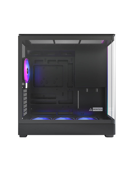 Case, MONTECH, micro ATX/Mini-ITX, Black, Midi Tower, PC, KING 45 PRO, KING45PRO(B)