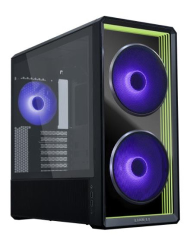 Case, LIAN LI, ATX/micro ATX/EATX/SSI EEB, Black, Midi Tower, PC, LANCOOL 217 INF, G99.LAN217INFX.00