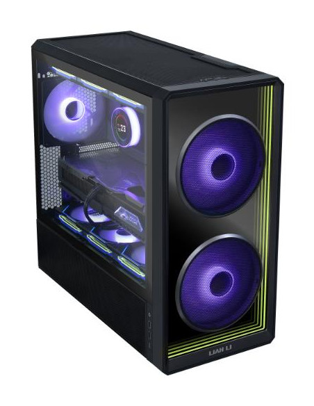 Case, LIAN LI, ATX/micro ATX/EATX/SSI EEB, Black, Midi Tower, PC, LANCOOL 217 INF, G99.LAN217INFX.00