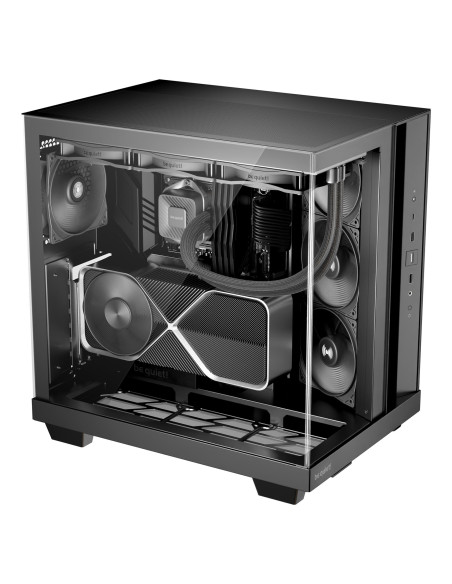 Case, BE QUIET, ATX/micro ATX/Mini-ITX, Black, Midi Tower, PC, BGW83