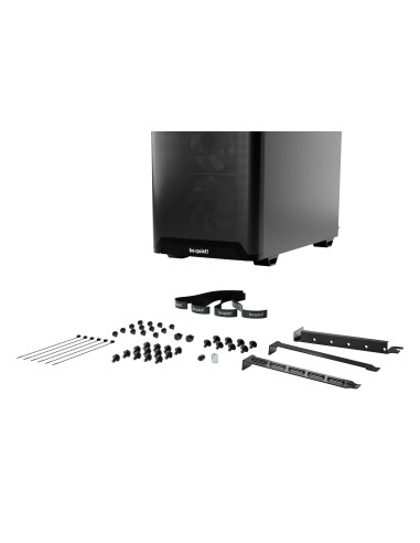 Case, BE QUIET, PURE BASE 501 LX, MidiTower, Case product features Transparent panel, Not included, ATX, MicroATX, MiniITX, Col