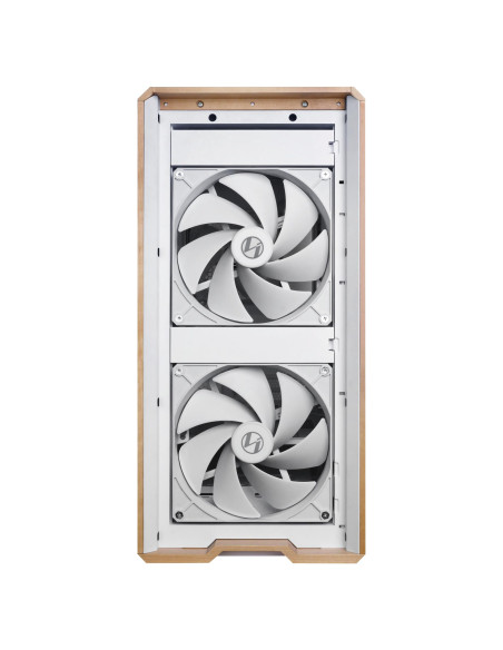 Case, LIAN LI, ATX/micro ATX/EATX/SSI EEB, White, Midi Tower, LANCOOL 217, G99.LAN217W.00