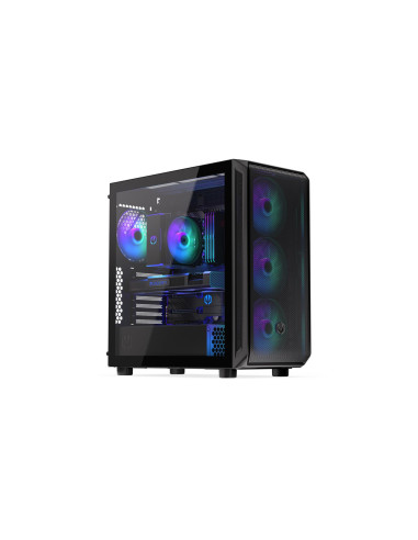 Case, ENDORFY, Arx 700 ARGB, MidiTower, Case product features Transparent panel, Not included, ATX, MicroATX, MiniITX, Colour B