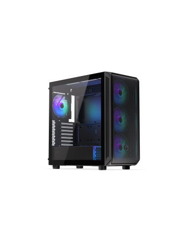 Case, ENDORFY, Arx 700 ARGB, MidiTower, Case product features Transparent panel, Not included, ATX, MicroATX, MiniITX, Colour B