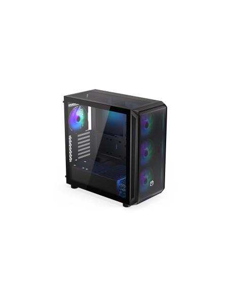 Case, ENDORFY, Arx 700 ARGB, MidiTower, Case product features Transparent panel, Not included, ATX, MicroATX, MiniITX, Colour B