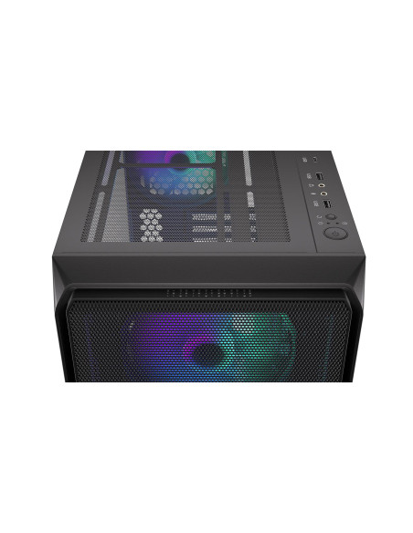 Case, ENDORFY, Arx 700 ARGB, MidiTower, Case product features Transparent panel, Not included, ATX, MicroATX, MiniITX, Colour B