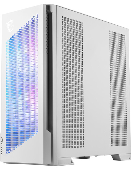Case, MSI, ATX/micro ATX/Mini-ITX/EATX, White, Midi Tower, PC, VELOX300RAIRFLOWPZWH