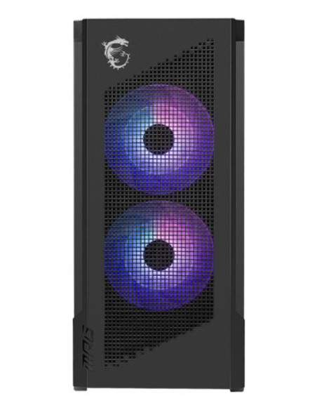 Case, MSI, ATX/micro ATX/Mini-ITX/EATX, Black, Midi Tower, PC, MPGVELOX300RAIRFLOWPZ