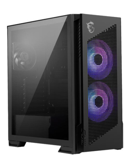 Case, MSI, ATX/micro ATX/Mini-ITX/EATX, Black, Midi Tower, PC, MPGVELOX300RAIRFLOWPZ